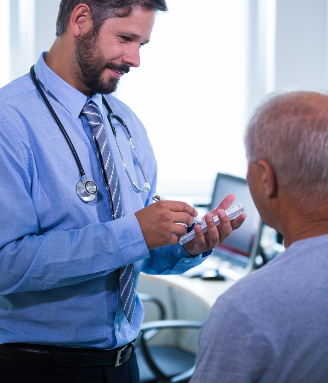 Doctor with Patient